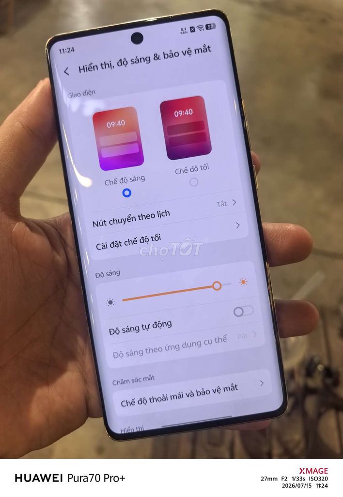 Vivo X100 Pro 12GB 256GB Cam. Mua bán Điện thoại tại Huyện Bình Chánh Tp Hồ Chí Minh được đăng bởi Huỳnh Tấn Hậu hình 1
