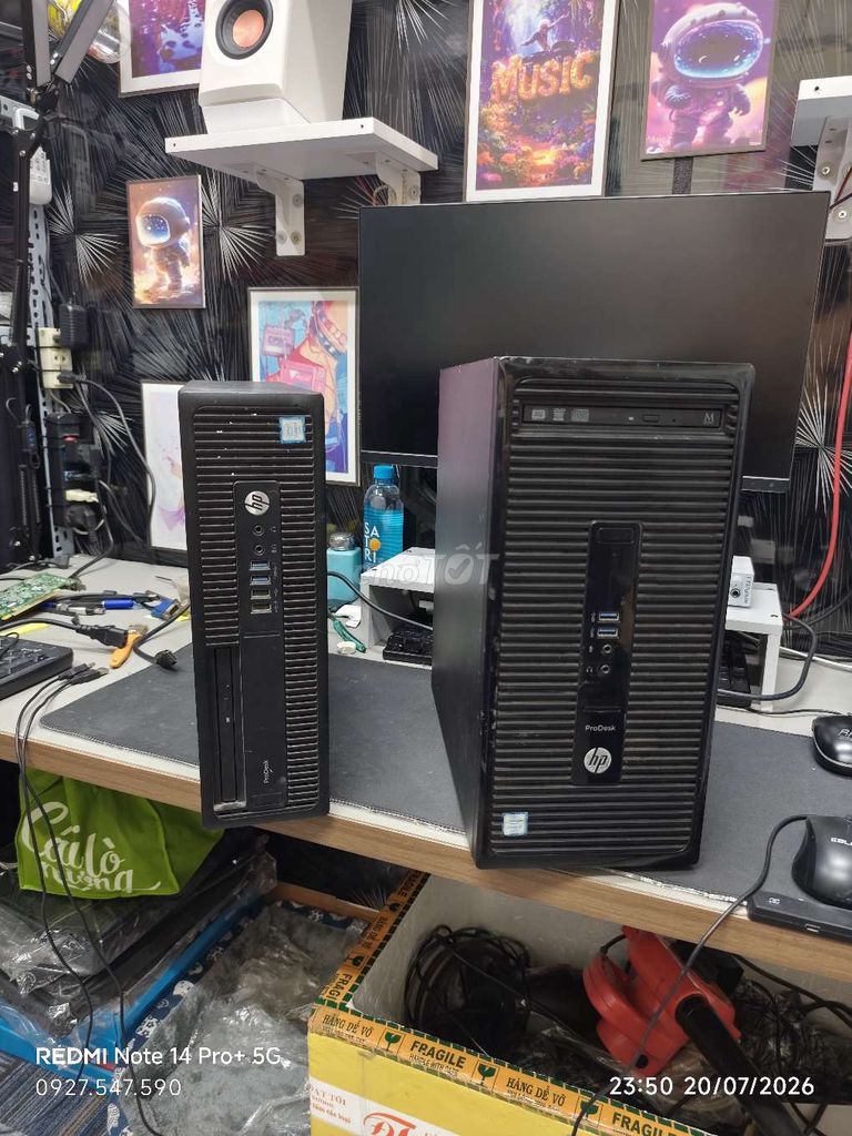bán 2 Barebone HP 600 G2 SFF/ HP ProDesk 400 G3 MT. Mua bán Linh kiện (RAM, Card...) tại Quận 3 Tp Hồ Chí Minh được đăng bởi Tiến Nguyễn hình 1