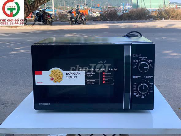 Lò vi sóng Toshiba Đen. Mua bán Bếp, lò, đồ điện nhà bếp tại Quận Sơn Trà Đà Nẵng được đăng bởi THANH LÝ MUA BÁN ĐỒ CŨ MỚI hình 1