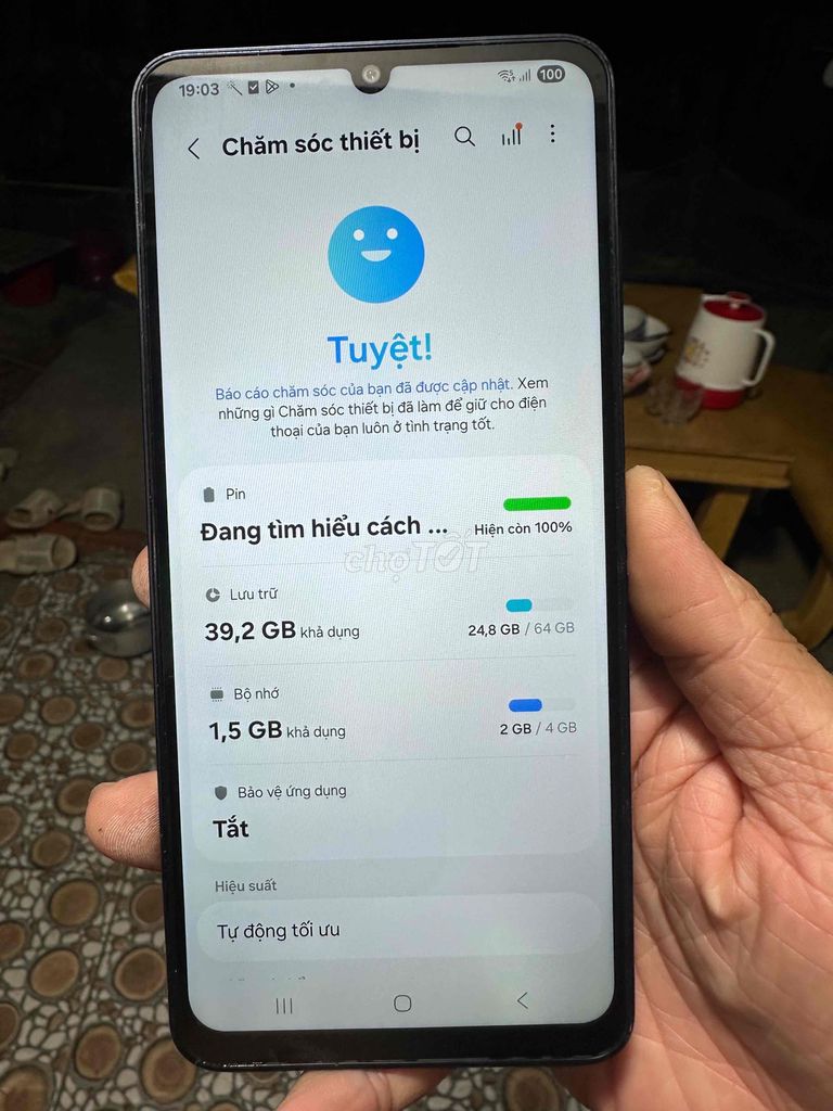 Samsung A06 ( có sữa chữa trên mian ) ae lưu ý. Mua bán Điện thoại tại Huyện Gò Công Đông Tiền Giang được đăng bởi Phong Vũ hình 1