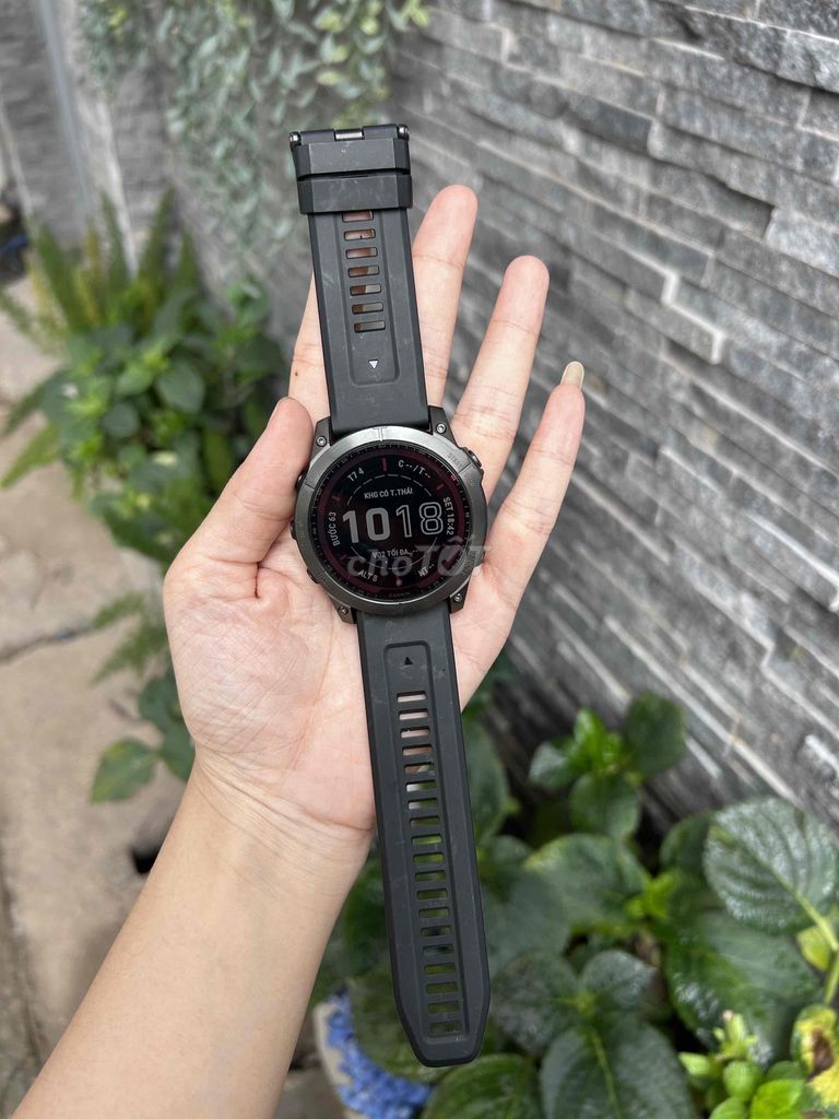 Garmin Fenix 7x Sapphire Solar Đen 51mm. Mua bán Thiết bị đeo thông minh tại Quận Nam Từ Liêm Hà Nội được đăng bởi Lưu Hải Anh hình 1