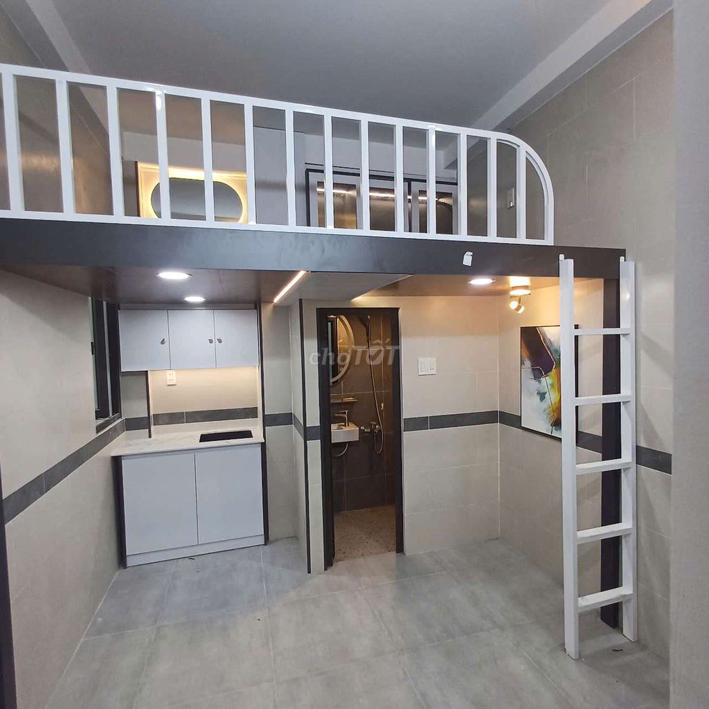 Khai Trương Căn Hộ Duplex 35m2 _ Cửa Sổ , Ban Công _ Gần ĐH Hutech