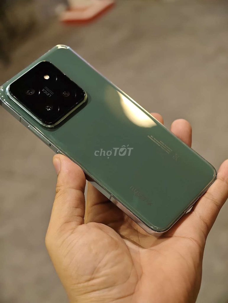 Xiaomi 14 Xanh lá 512GB. Mua bán Điện thoại tại Quận Nam Từ Liêm Hà Nội được đăng bởi TẠP HÓA ĐIỆN THỌAI TÀU hình 1