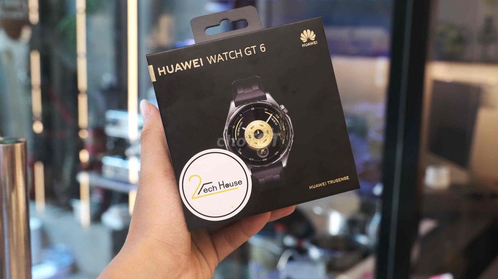 Huawei Watch GT 6 Đen 46mm. Mua bán Thiết bị đeo thông minh tại Quận Bình Thạnh Tp Hồ Chí Minh được đăng bởi Vân Anh 2Tech House hình 1