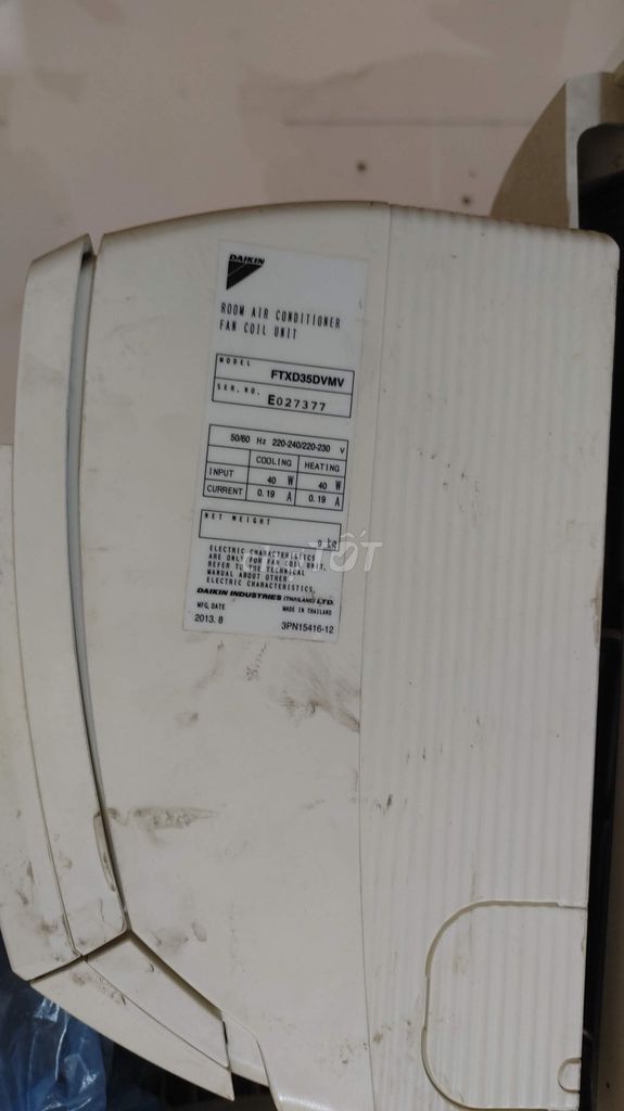 Daikin 2 chiều Nóng - Lạnh, 12.000BTU