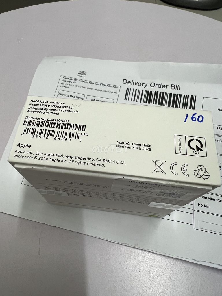 Tai nghe Apple Airpod 4 - New 100% Chính Hãng FPT. Mua bán Tivi, Âm thanh tại Quận Phú Nhuận Tp Hồ Chí Minh được đăng bởi phu nguyen hình 1