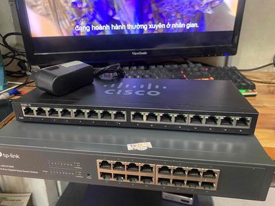 Switch Cisco sg95 16 gigabit sài tốt
