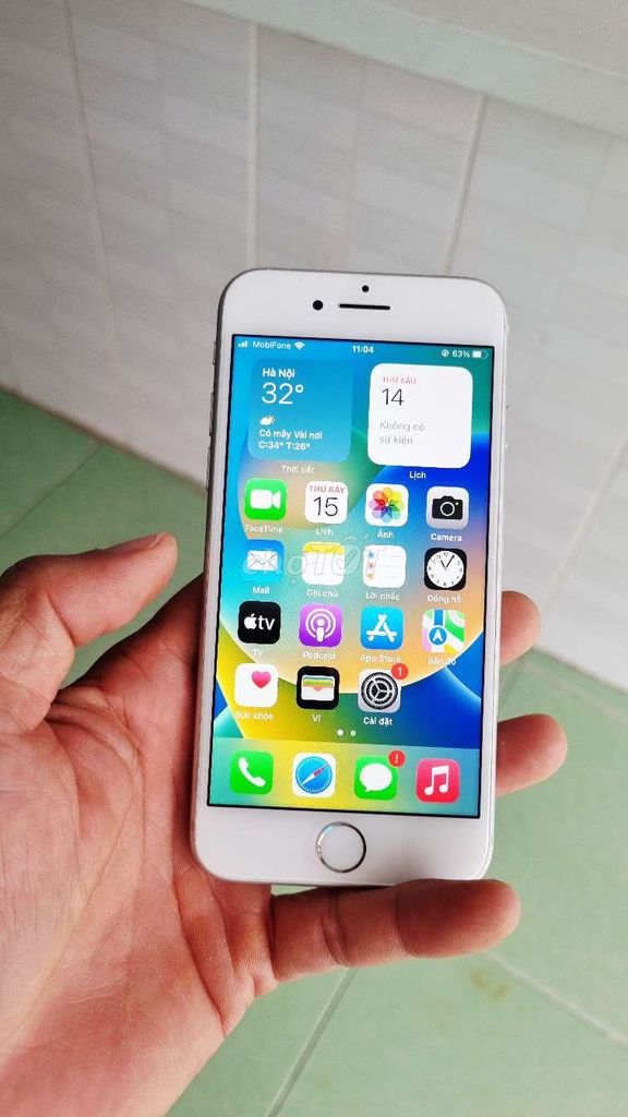 Apple iPhone 8 Trắng. Mua bán Điện thoại tại Huyện Ba Tri Bến Tre được đăng bởi Phan Hải BT hình 1