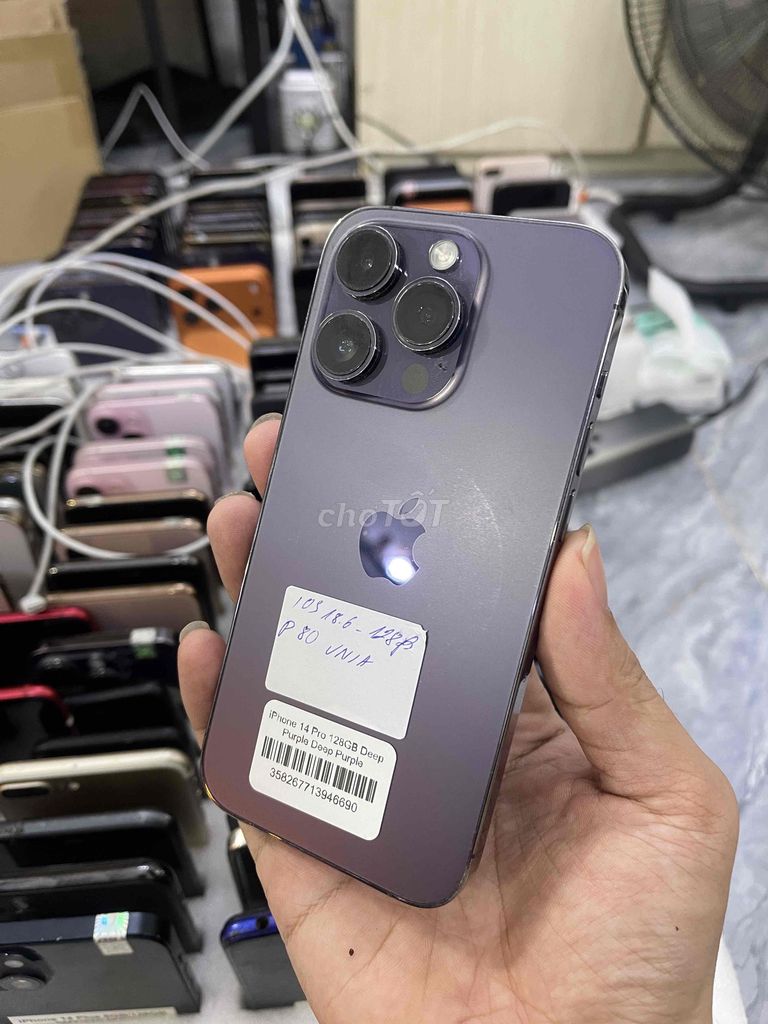 Apple iPhone 14 Pro 128GB Tím Zin. Mua bán Điện thoại tại Quận 4 Tp Hồ Chí Minh được đăng bởi Quốc Đạt 888 hình 1