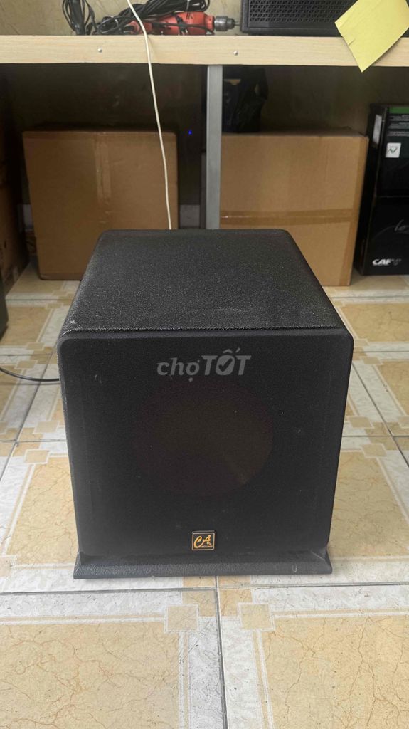 THANH LÝ NHANH LOA SUB ĐIỆN CASOUND SW12 BASS 30. Mua bán Tivi, Âm thanh tại Quận Tân Phú Tp Hồ Chí Minh được đăng bởi HOÀNG VŨ AUDIO hình 1