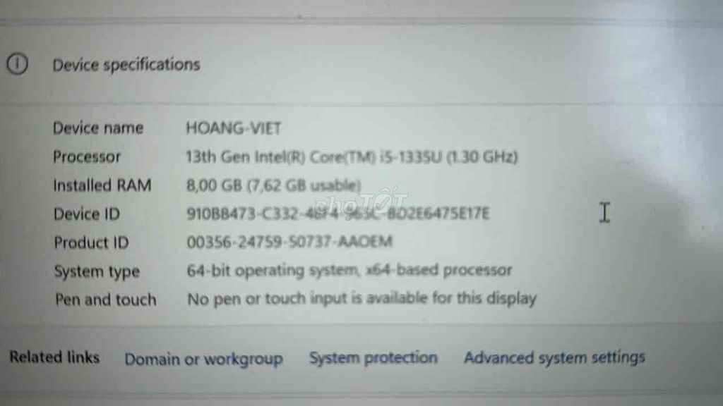 ASUS EXPERTBOOK P1462CVA i5-1335U 8GB/477GB. Mua bán Laptop tại Huyện Tịnh Biên An Giang được đăng bởi Võ Văn Thảo hình 1