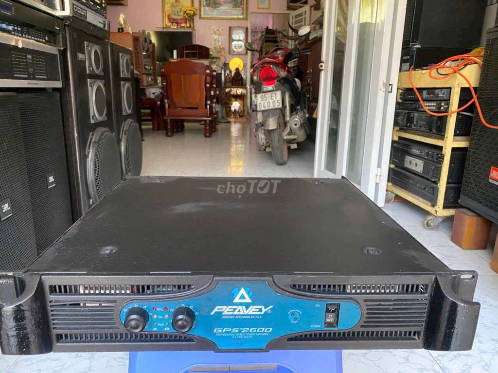 Đẩy công suất Peavey GPS 2600. Mua bán Tivi, Âm thanh tại Quận Cái Răng Cần Thơ được đăng bởi ÂM THANH NGÂN  hình 1