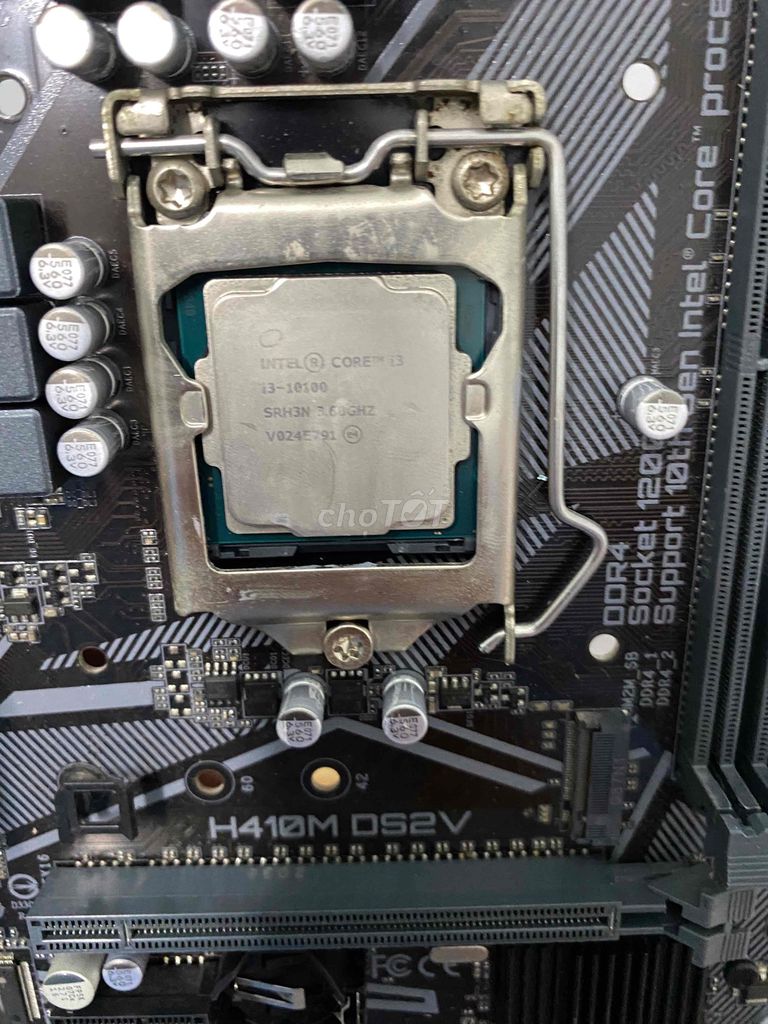 Combo Main H410M DS2V + CPU i3 10100 + RAM 8GB. Mua bán Linh kiện (RAM, Card...) tại Thành phố Long Xuyên An Giang được đăng bởi La Thọ hình 1