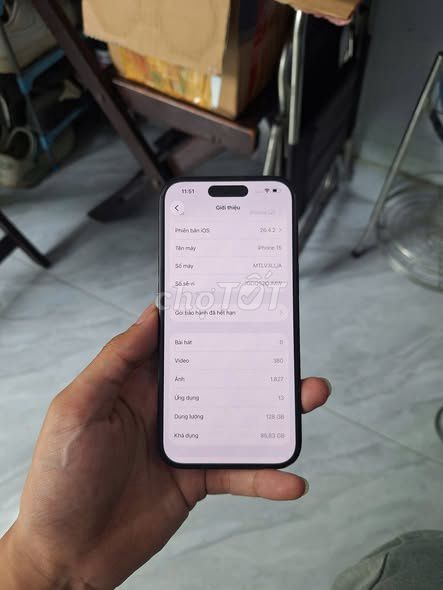 Bán điện thoại iPhone 15 128GB Đen. Mua bán Điện thoại tại Quận 1 Tp Hồ Chí Minh được đăng bởi Hội Đồ Điện Tử hình 1