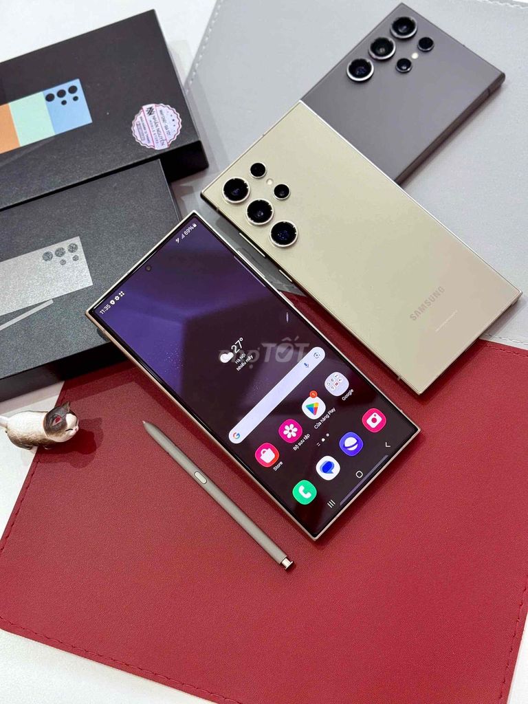 Samsung S24 Ultra 256GB Vàng 99%. Mua bán Điện thoại tại Thành phố Huế Thừa Thiên Huế được đăng bởi Nhân Nguyễn Store 151 Trần Phú TP Huế hình 1