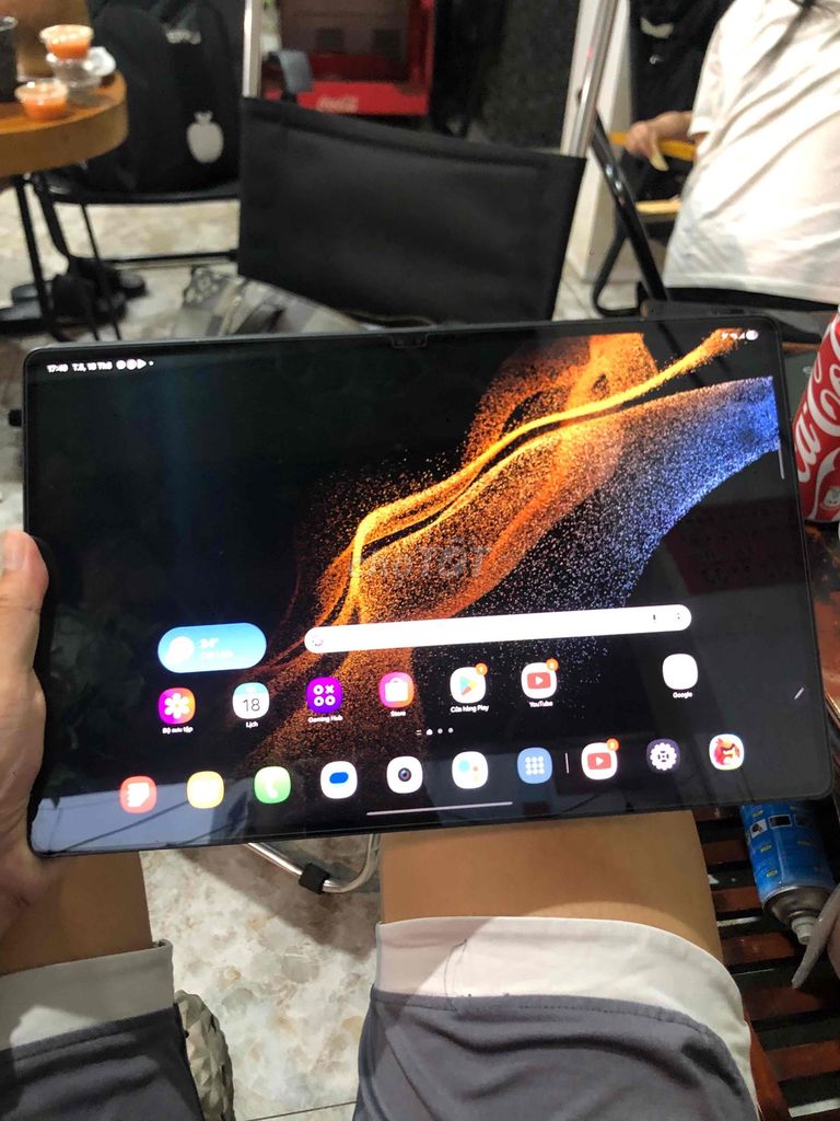 Samsung Galaxy Tab S8 Ultra 5G Xám , 4G 8/128. Mua bán Máy tính bảng tại Quận Tân Bình Tp Hồ Chí Minh được đăng bởi Tony Chung hình 1