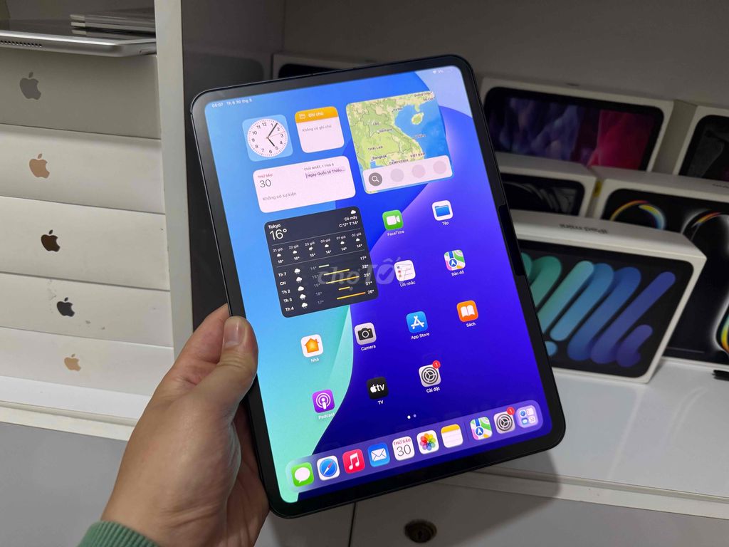 🔆 iPad Pro 11 M4 256 5G Zin 99% BH Care. Mua bán Máy tính bảng tại Quận Gò Vấp Tp Hồ Chí Minh được đăng bởi Duy Techs hình 1