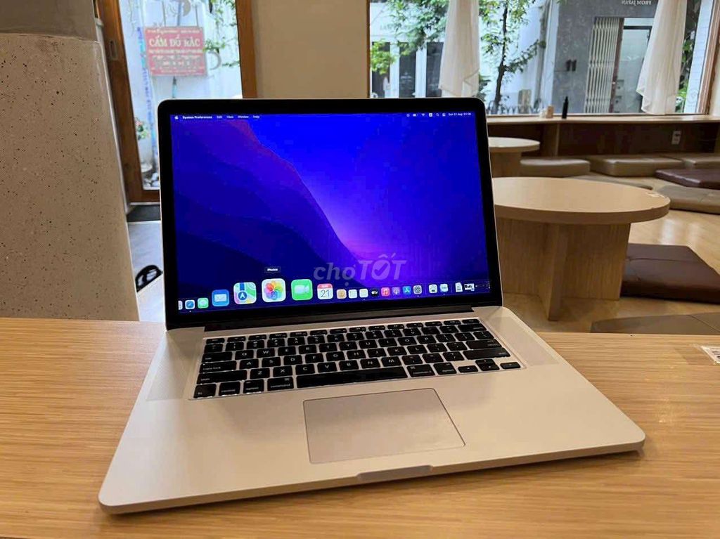 Apple MacBook Pro Retina Bạc. Mua bán Laptop tại Thành phố Thủ Đức Tp Hồ Chí Minh được đăng bởi Shop Cam và Thẻ hình 1