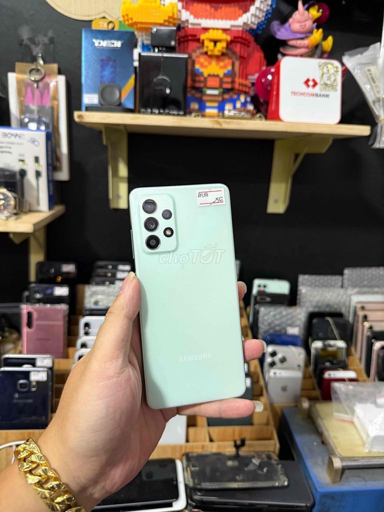 Samsung Galaxy A52s 5G 8GB/128GB Xanh. Mua bán Điện thoại tại Quận Bình Thạnh Tp Hồ Chí Minh được đăng bởi SyTuan hình 1