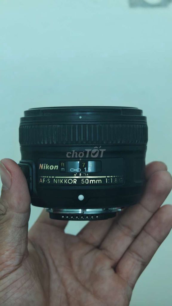 Ống kính Nikon AF-S Nikkor 50mm f/1.8G Đen. Mua bán Máy ảnh, Máy quay tại Quận Ngũ Hành Sơn Đà Nẵng được đăng bởi Thanh Vuong hình 1