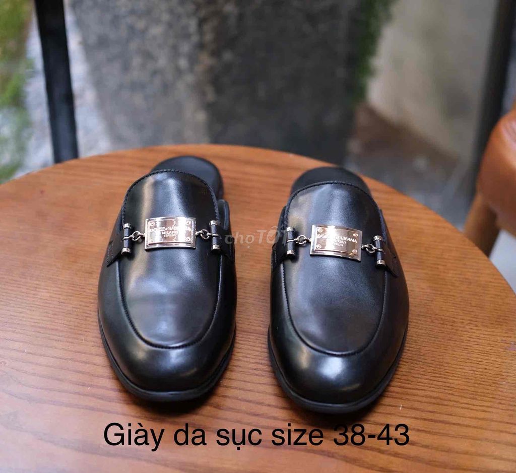 Giày Sục da Đủ size