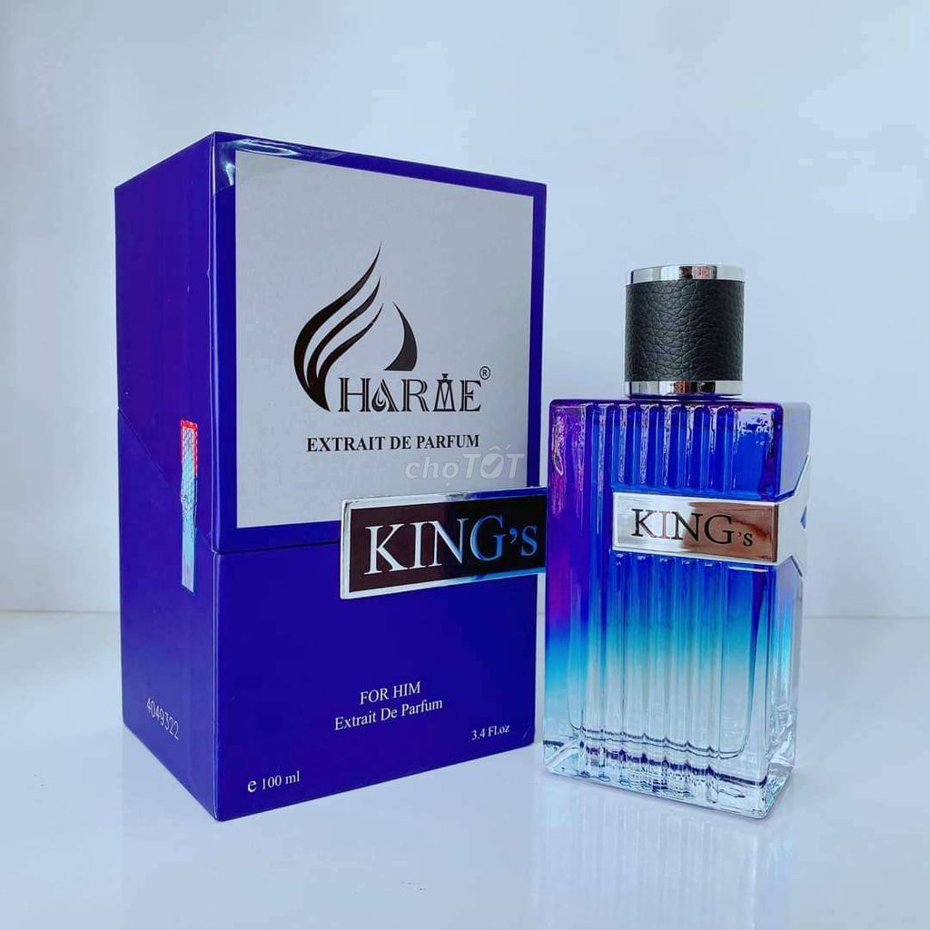 [MỚI] NƯỚC HOA NAM CHARME KING's 100ML CHÍNH HÃNG