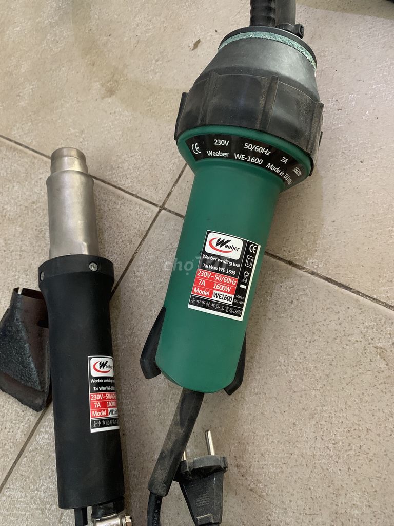 Máy khò nhiệt Weeber WE-1600. Mua bán Đồ chuyên dụng, Giống nuôi trồng tại Thành phố Biên Hòa Đồng Nai được đăng bởi Thành Hưng hình 1