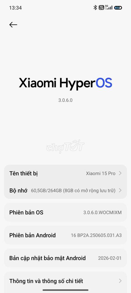 Xiaomi 15 Pro 264GB Đen. Mua bán Điện thoại tại Thành phố Biên Hòa Đồng Nai được đăng bởi Nam Đỗ hình 1