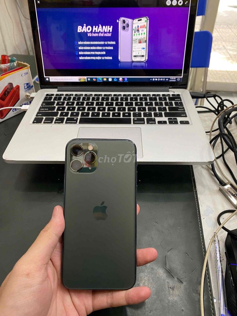 Apple iPhone 11 Pro 256GB Xanh. Mua bán Điện thoại tại Quận 3 Tp Hồ Chí Minh được đăng bởi Tuấn Nguyễn hình 1