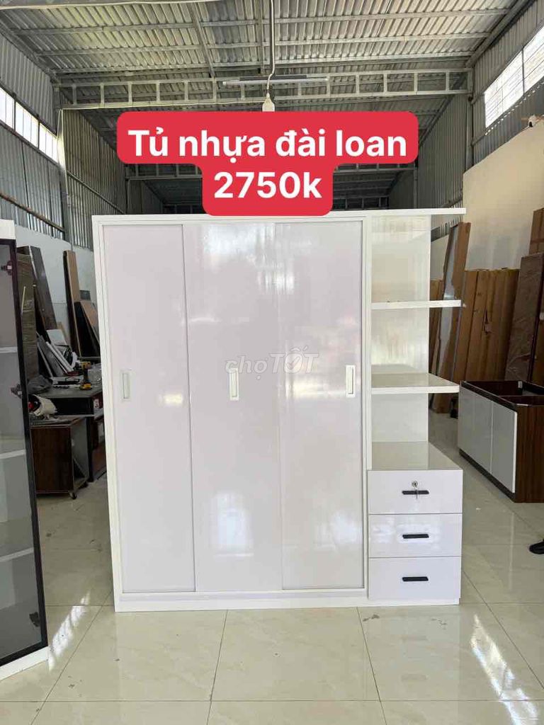 Tủ quần áo nhựa Đài Loan 3 cánh liền kệ. Mua bán Tủ, kệ gia đình tại Quận Gò Vấp Tp Hồ Chí Minh được đăng bởi Nội Thất Gia Đình hình 1