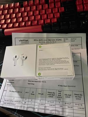 Airpods 4 Viettel Store mới 100% nguyên hộp. Mua bán Tivi, Âm thanh tại Huyện Tân Hiệp Kiên Giang được đăng bởi Thắng