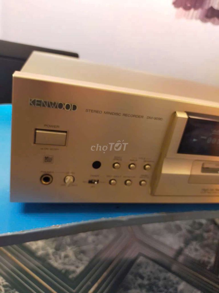 Đầu MD Kenwood DM-9090 Vàng gold. Mua bán Tivi, Âm thanh tại Quận 6 Tp Hồ Chí Minh được đăng bởi Trí Huỳnh  hình 1
