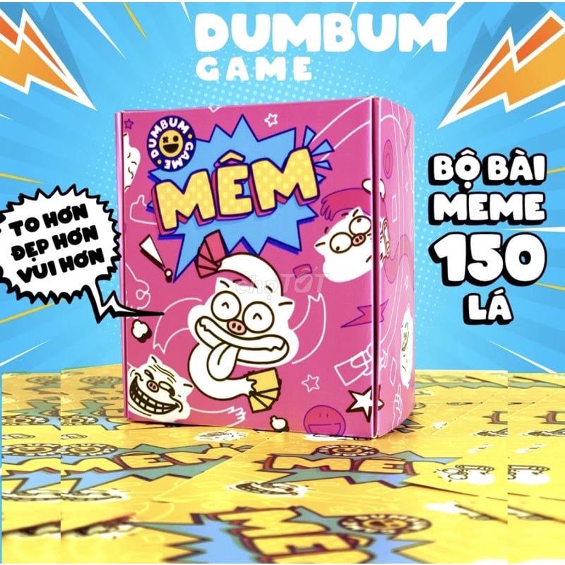 bài boardgame chủ đề meme vui nhộn