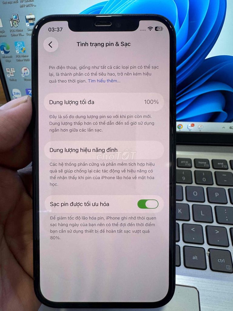iPhone 12 64GB Đen 99%. Mua bán Điện thoại tại Quận 6 Tp Hồ Chí Minh được đăng bởi QUỐC THIÊN BÁN GÓP 0 ĐỒNG  hình 1
