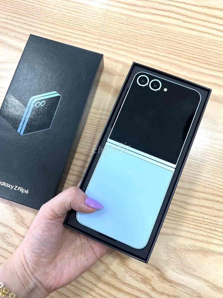Samsung Galaxy Z Flip 6 Xanh Đã sử dụng. Mua bán Điện thoại tại Quận Ngô Quyền Hải Phòng được đăng bởi lê thanh thuỷ hình 1