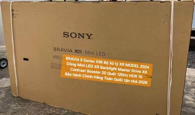 TV Sony XR-75X95L 75in Mini LED Bariva 9 BH 2028. Mua bán Tivi, Âm thanh tại Quận 8 Tp Hồ Chí Minh được đăng bởi Nguyen nguyen