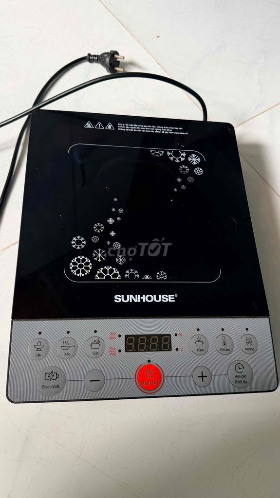 Bếp từ SUNHOUSE Đen đã sử dụng. Mua bán Bếp, lò, đồ điện nhà bếp tại Quận Bình Tân Tp Hồ Chí Minh được đăng bởi Tran hình 1