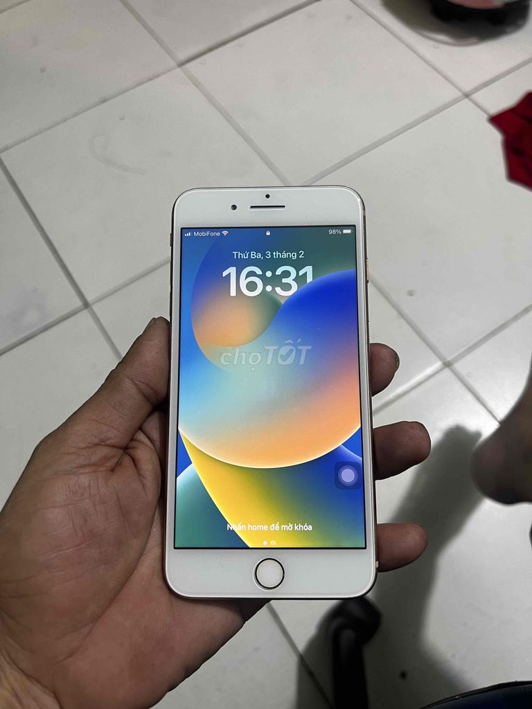 Apple iPhone 8 Plus 64GB Vàng hồng full zin sach. Mua bán Điện thoại tại Quận 12 Tp Hồ Chí Minh được đăng bởi Huấn nguyễn hình 1