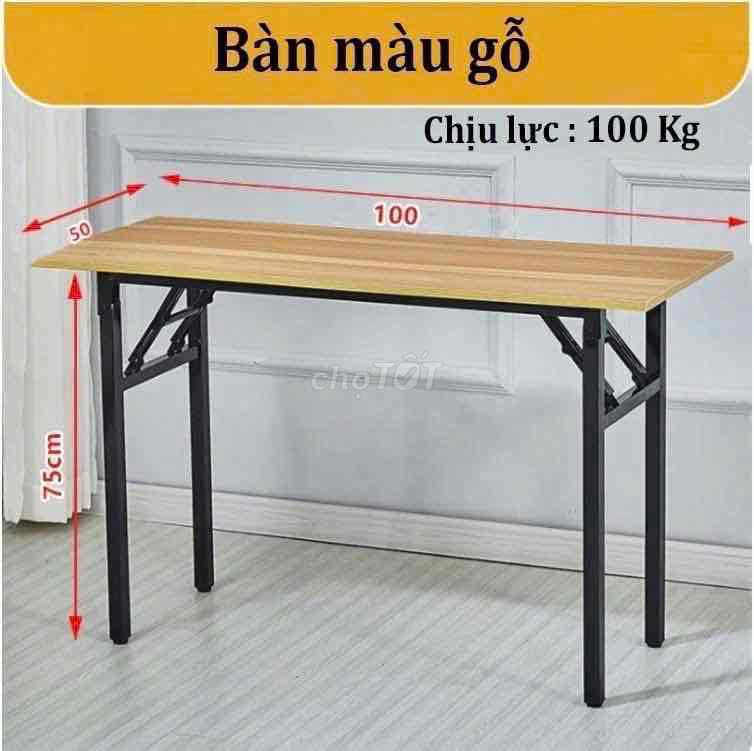 Bàn xếp nhựa cao cấp vinco chân sắt N1mxC0.75