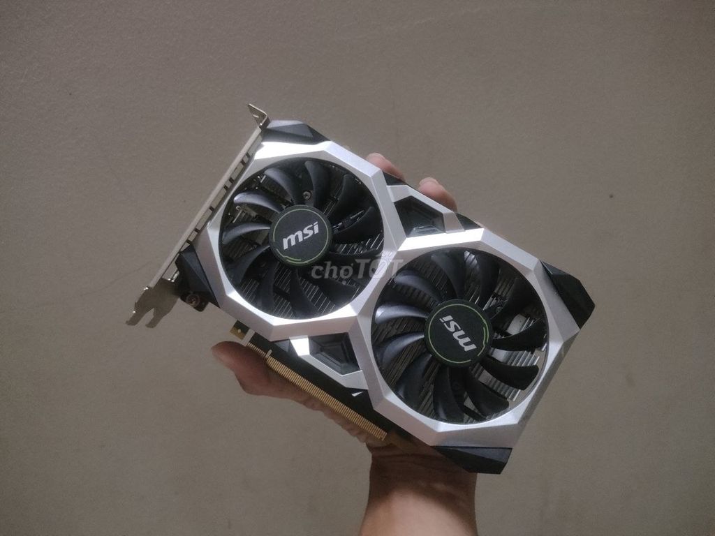 GTX 1650 MSI Ventus OC không nguồn phụ đẹp keng. Mua bán Linh kiện (RAM, Card...) tại Thành phố Bạc Liêu Bạc Liêu được đăng bởi Chánh hình 1