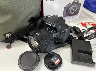 Canon EOS 750D Lens 18-55 IS STM full box rất mới
