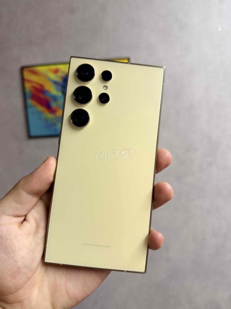 Samsung S24ultra Vàng 256gb Like New. Mua bán Điện thoại tại Quận Bình Thạnh Tp Hồ Chí Minh được đăng bởi Đạt Mobi hình 1