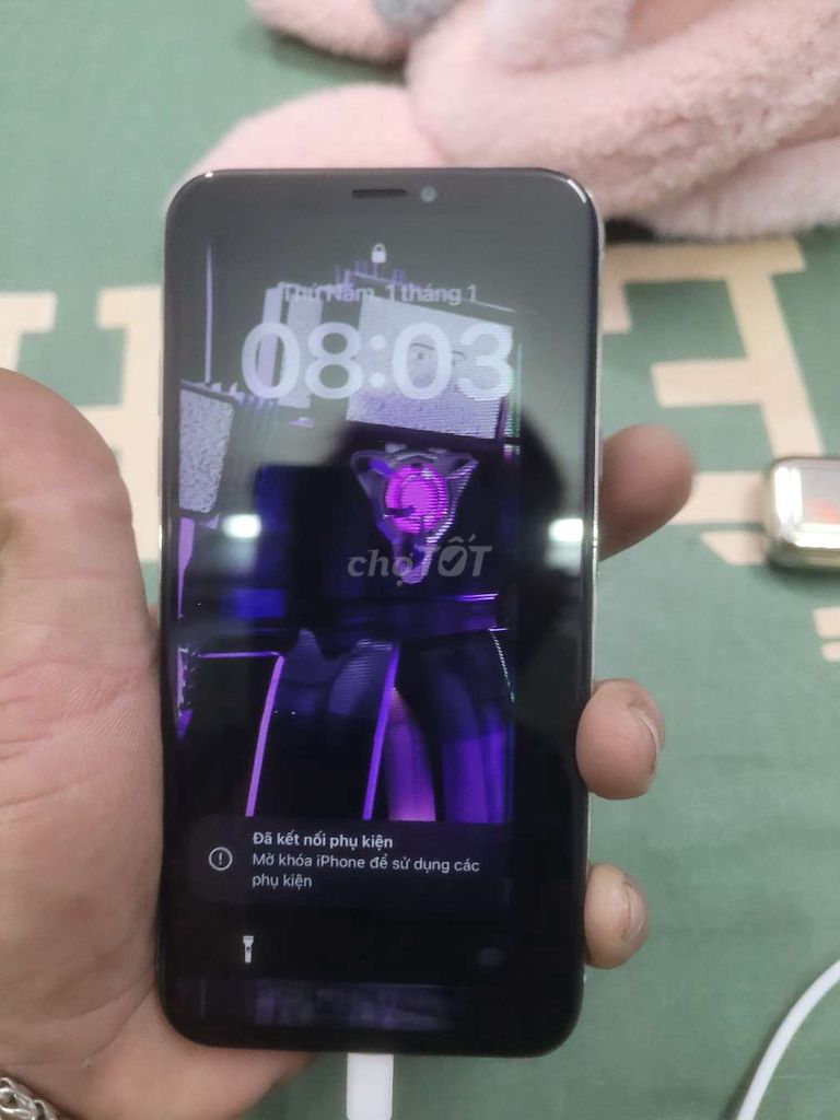 Apple iPhone X Trắng Đã sử dụng. Mua bán Điện thoại tại Quận Tân Bình Tp Hồ Chí Minh được đăng bởi phan thuy linh hình 1