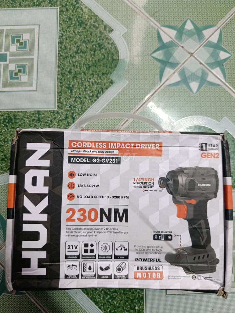 Máy vặn vít Hukan G2-CV231. Mua bán Đồ chuyên dụng, Giống nuôi trồng tại Huyện Long Phú Sóc Trăng được đăng bởi Store Hời Ghê hình 1
