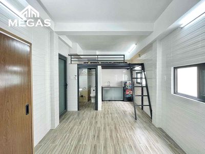 phòng trọ có gác_cửa sổ_30m2_công viên Lê Thị riêng_gần đại học Huflit