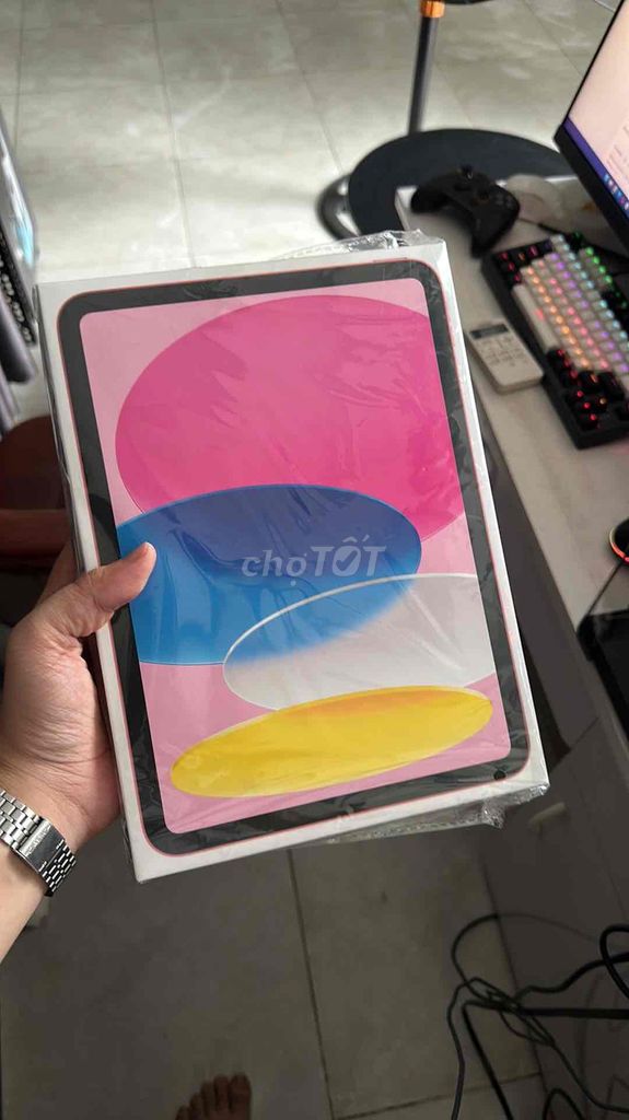 Apple iPad A16 128GB Hồng Mới nguyên seal. Mua bán Máy tính bảng tại Quận Tân Bình Tp Hồ Chí Minh được đăng bởi Bùi Kim Tùng hình 1