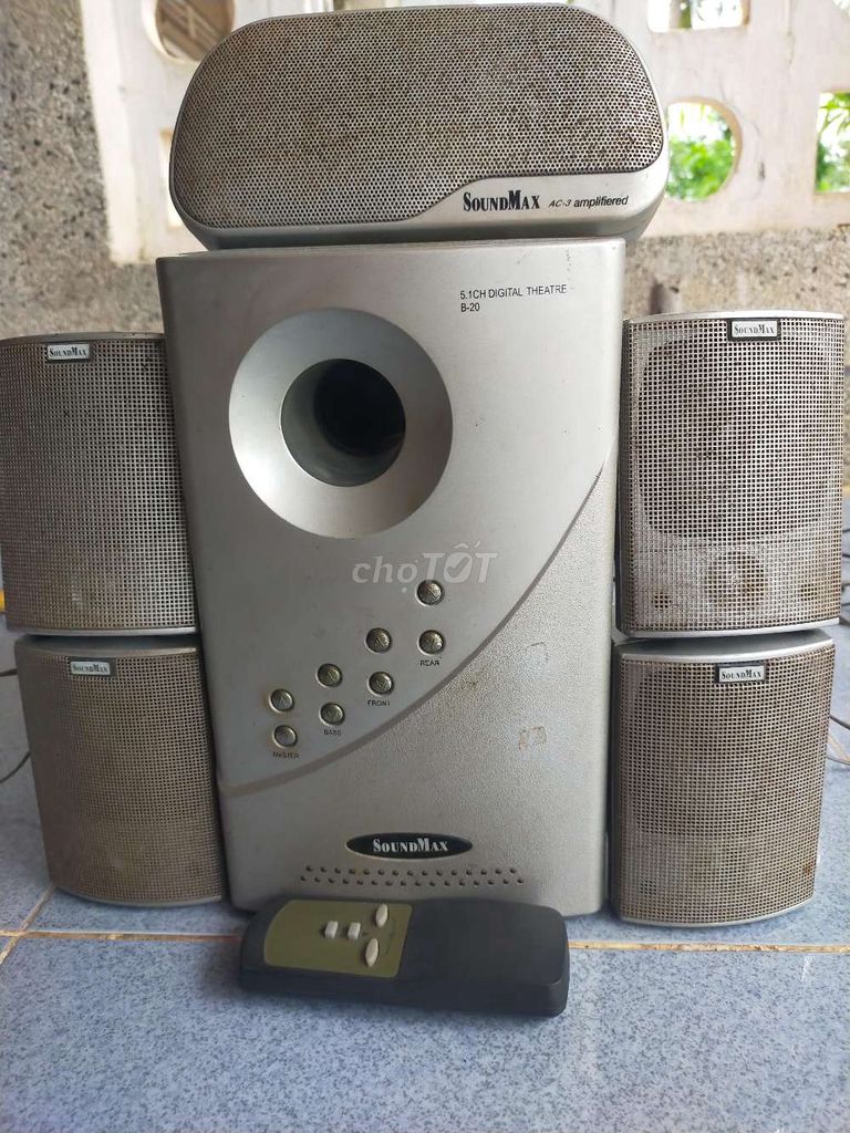 Hệ thống loa SoundMax B-20 Bạc 40W. Mua bán Tivi, Âm thanh tại Huyện Dương Minh Châu Tây Ninh được đăng bởi Hà Quang hình 1