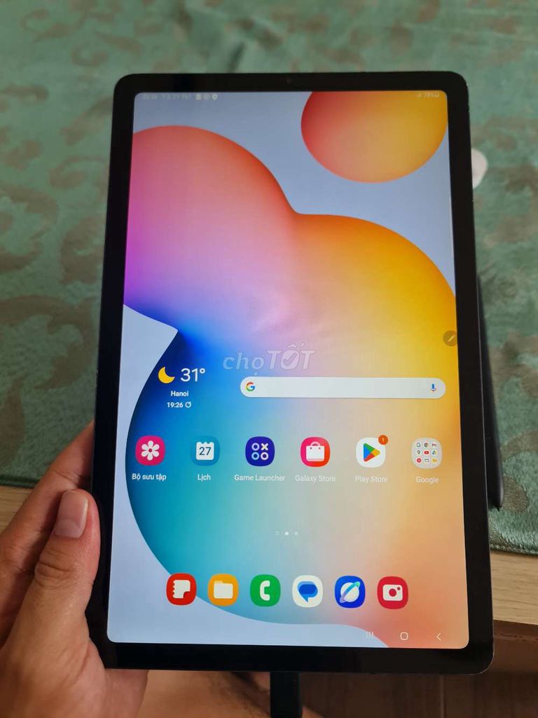 Samsung Tab S6 Lite P619 2022 4GB/64GB Đen. Mua bán Máy tính bảng tại Quận Tân Bình Tp Hồ Chí Minh được đăng bởi Sơn hình 1