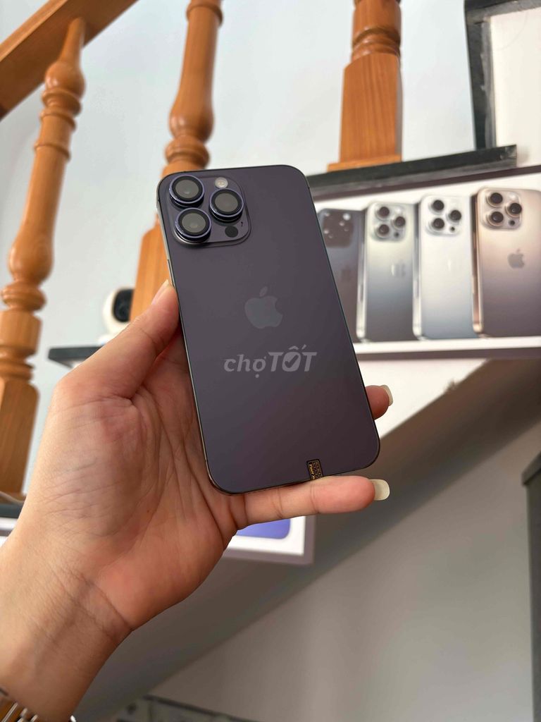 Apple iPhone 14 Pro Max 128GB Tím. Mua bán Điện thoại tại Thành phố Vũng Tàu Bà Rịa - Vũng Tàu được đăng bởi BINHHYK  hình 1