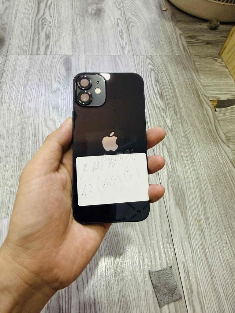 Apple iPhone 12 mini Đen QT máy zin ngon. Mua bán Điện thoại tại Quận Hải Châu Đà Nẵng được đăng bởi Hoàng Táo 273 Nguyễn Hoàng hình 1